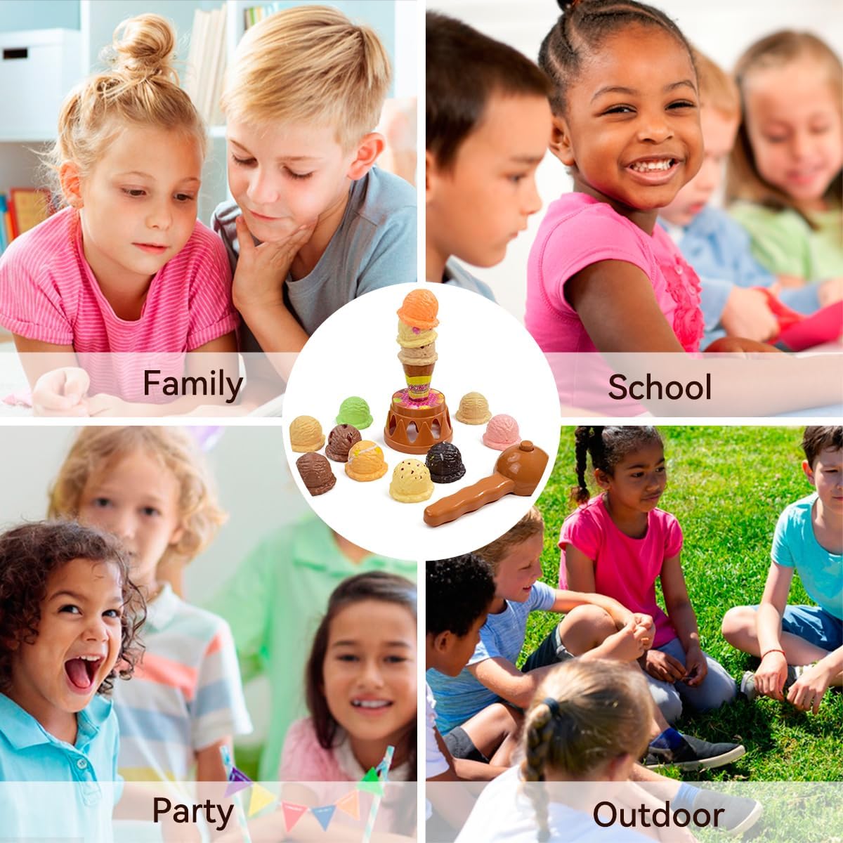 Children's Ice Cream Stacking  - Baby Food Cooking Set recensie en prijs