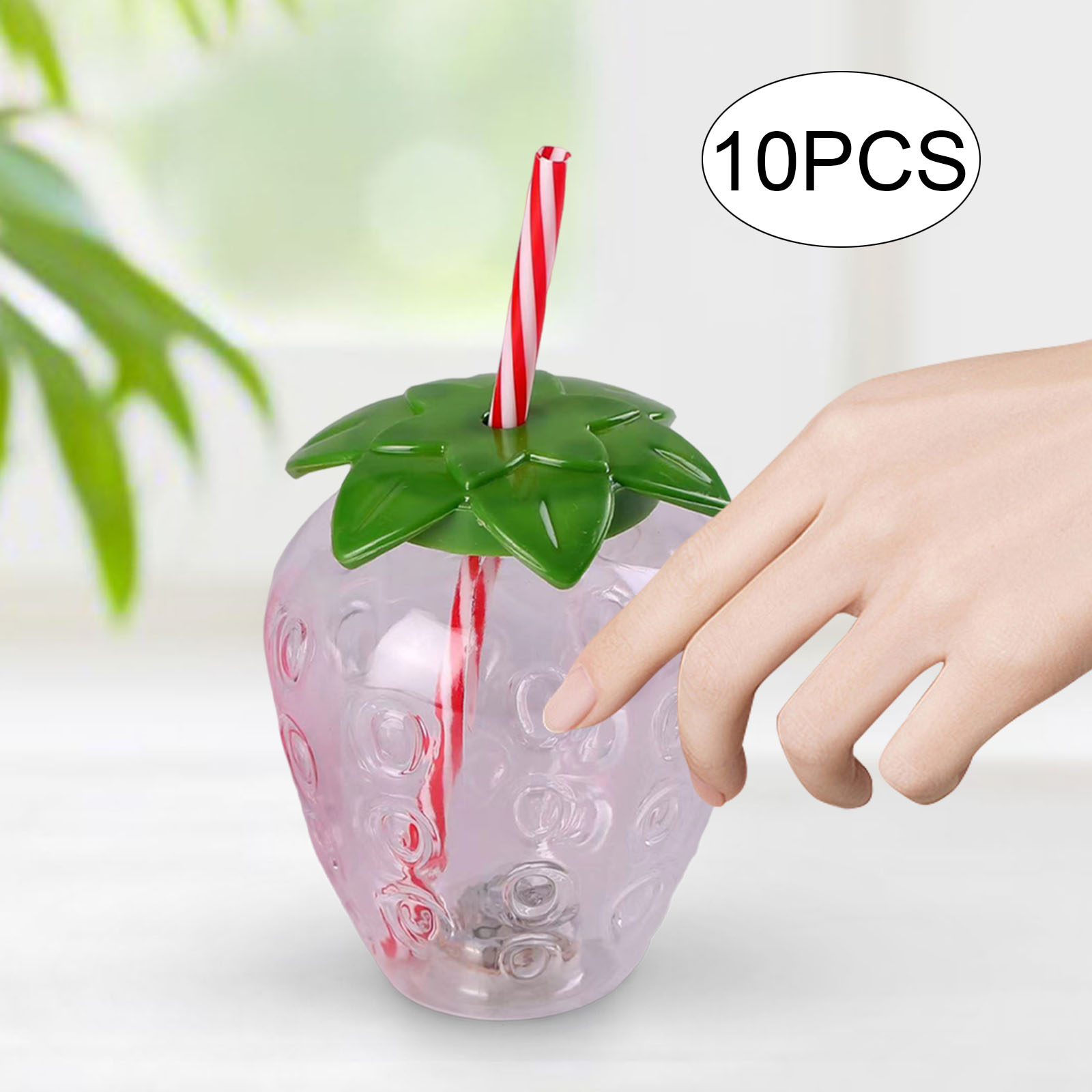 10Pcs/Set Strawberry Sippy Cup - Baby Food Hipp recensie en prijs