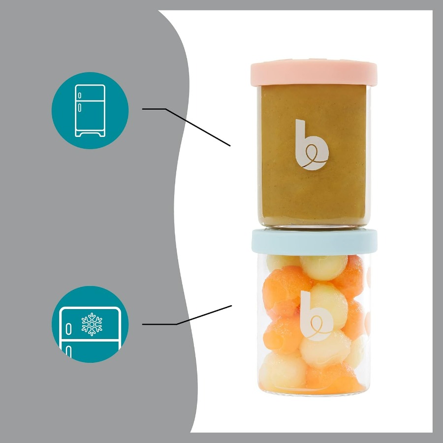 Baby Glass Food Jars Set of 6  - Baby Food Jars Glass recensie en prijs