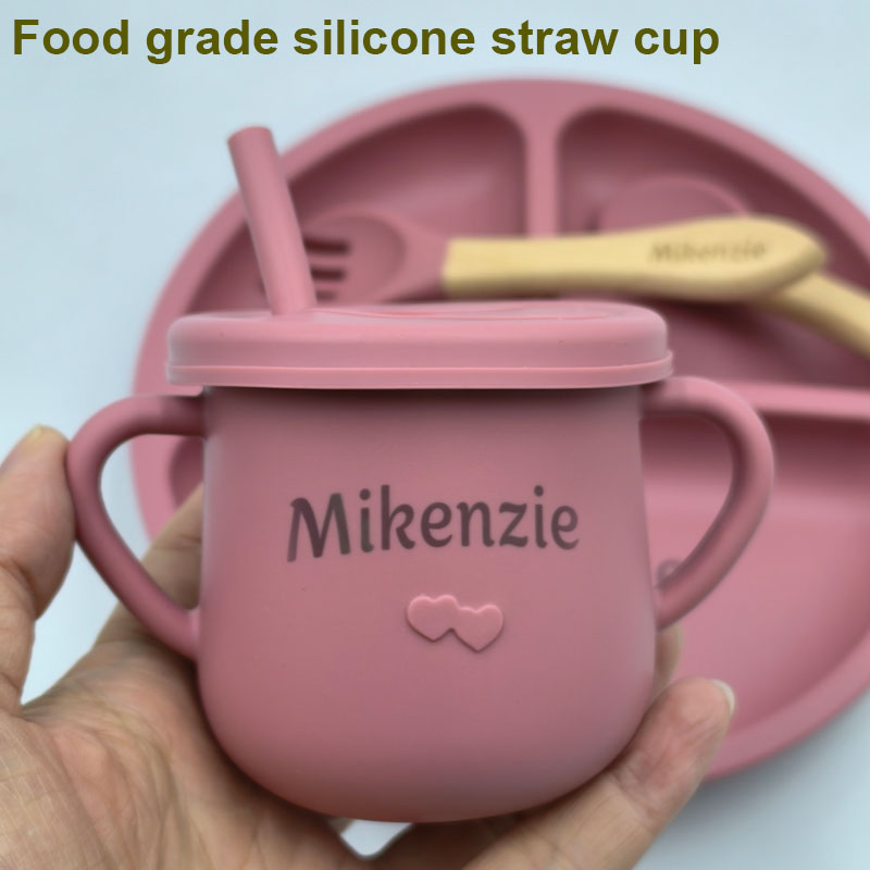 6PCS Silicone Feeding Set For  - Baby Food Logo recensie en prijs