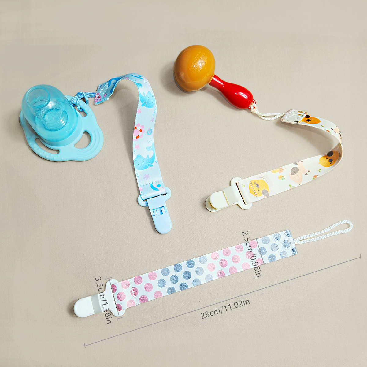 3PCS cartoon printed baby paci - Baby Food Bottle recensie en prijs