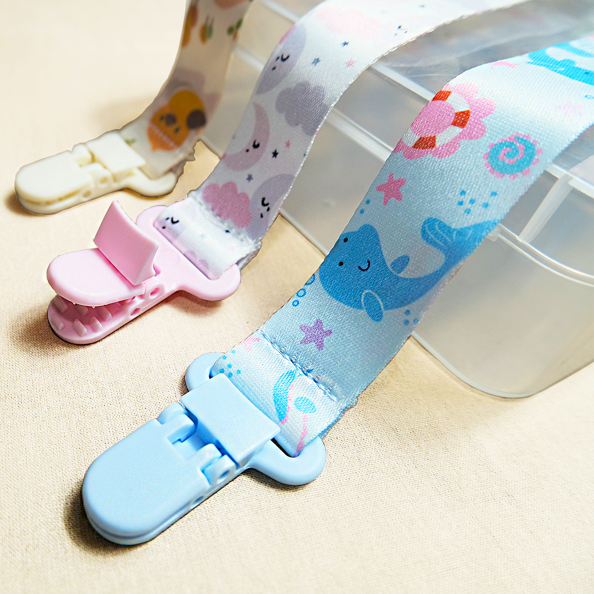 3PCS cartoon printed baby paci - Baby Food Bottle recensie en prijs