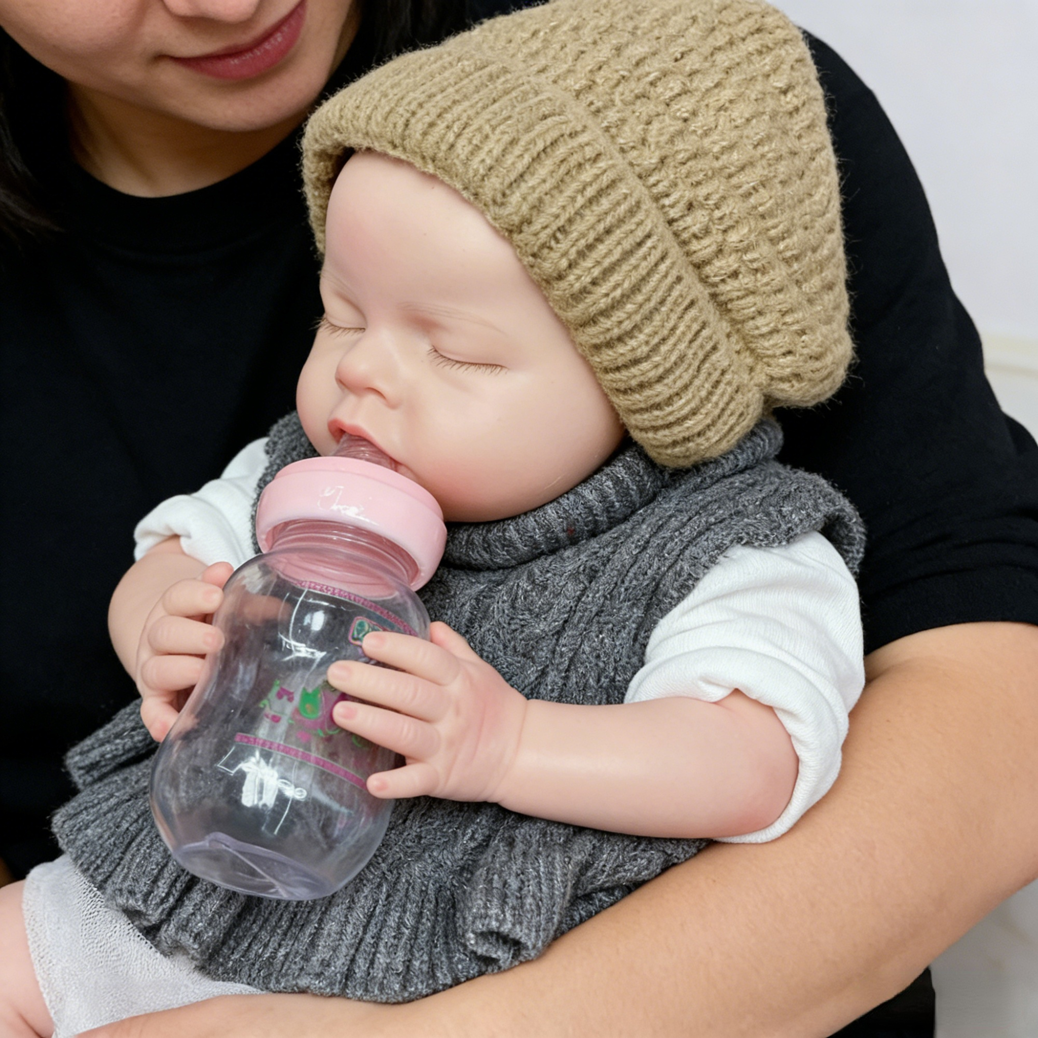 20 Inch Full Body Silicone Dol - Baby Food Bottle recensie en prijs
