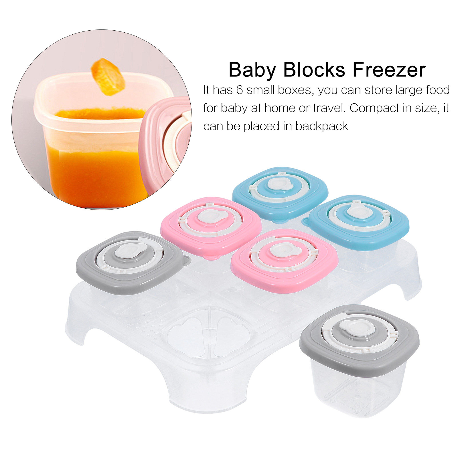 1Set Baby Food Storage Blocks  - Baby Food Quality recensie en prijs
