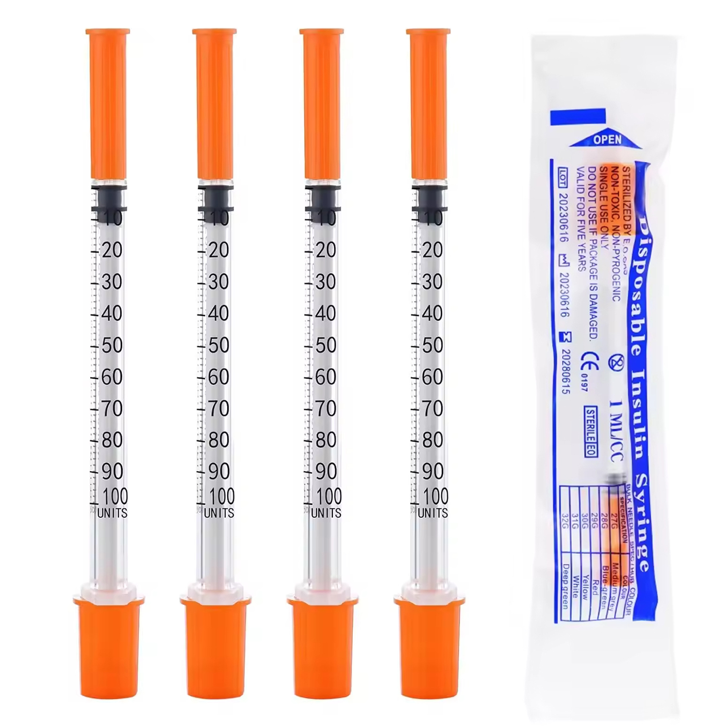 30PCS/Pack, 1ml Sterilized ins - Baby Food Allergy Rash recensie en prijs
