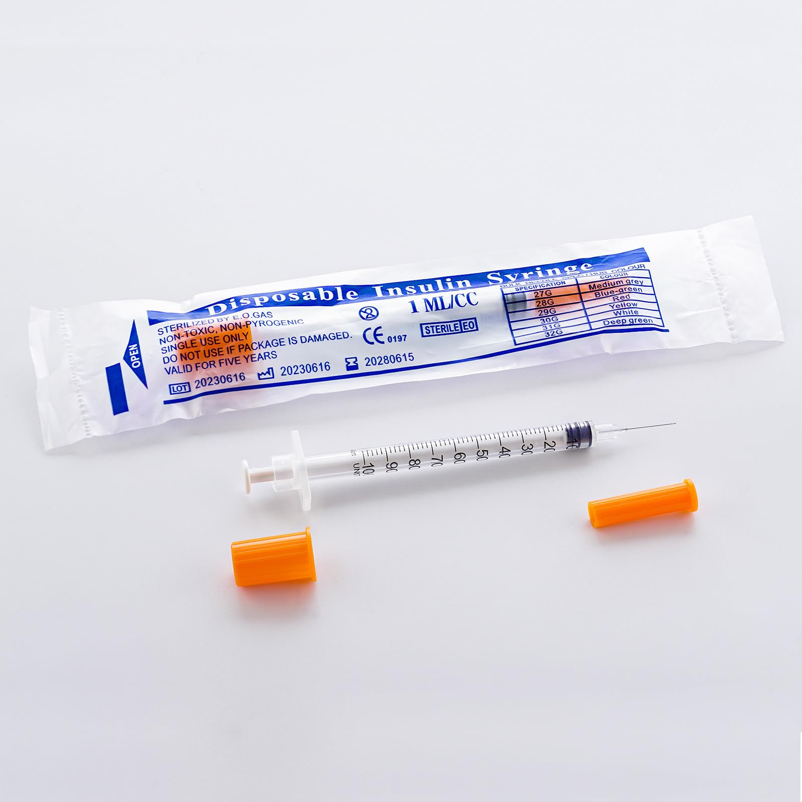 30PCS/Pack, 1ml Sterilized ins - Baby Food Allergy Rash recensie en prijs