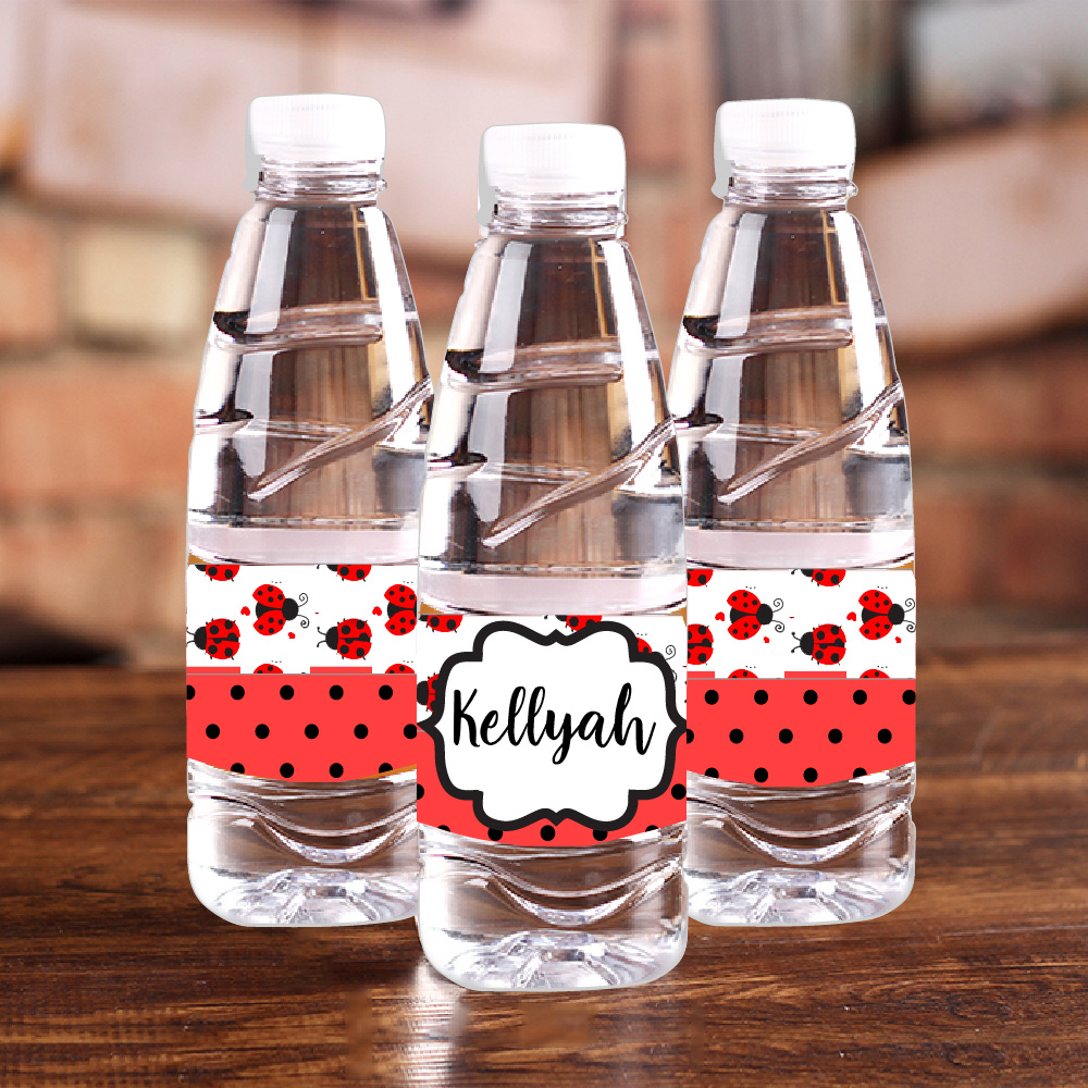 Personalised Ladybug Red Polka - Baby Food Bottle recensie en prijs