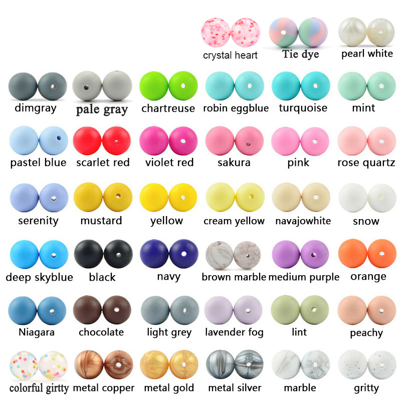 LOFCA 12mm 100pcs Silicone Bea - Baby Food Ingredients recensie en prijs