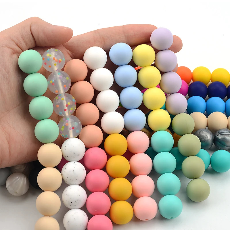 LOFCA 12mm 100pcs Silicone Bea - Baby Food Ingredients recensie en prijs