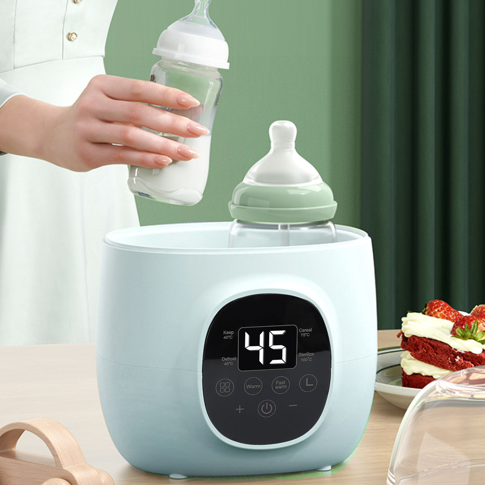 Baby Bottle Warmer 200W PP Mul - Baby Food Bottle recensie en prijs