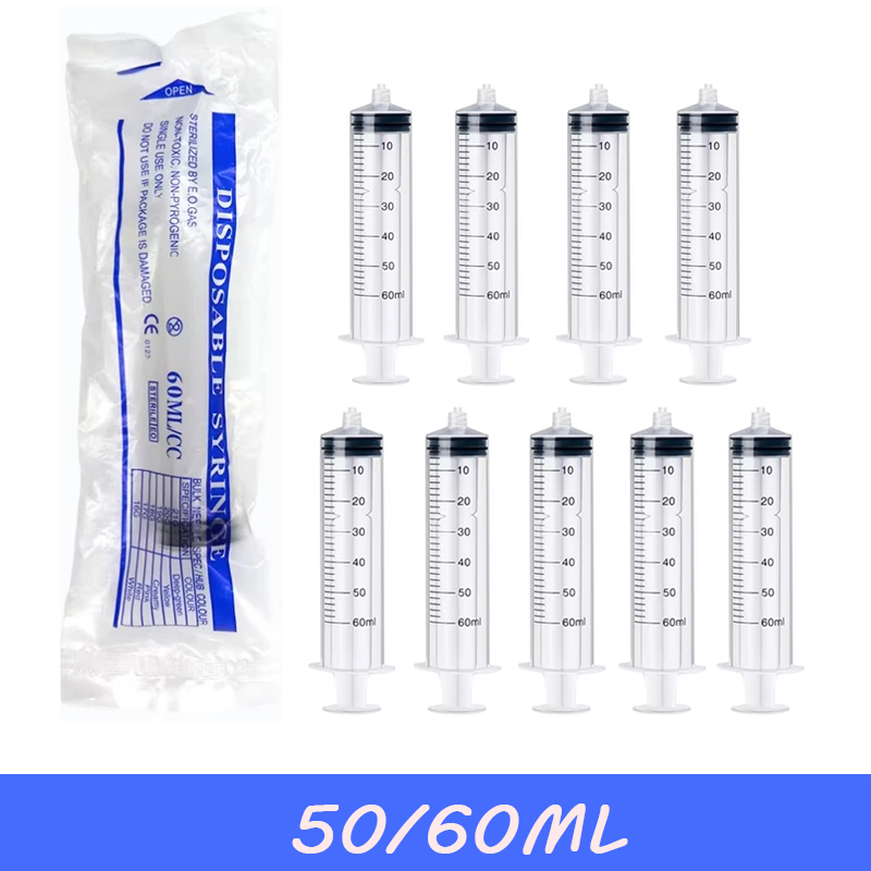 5-20Pcs 60ml Luer Lock Syringe - Baby Food Allergy Rash recensie en prijs
