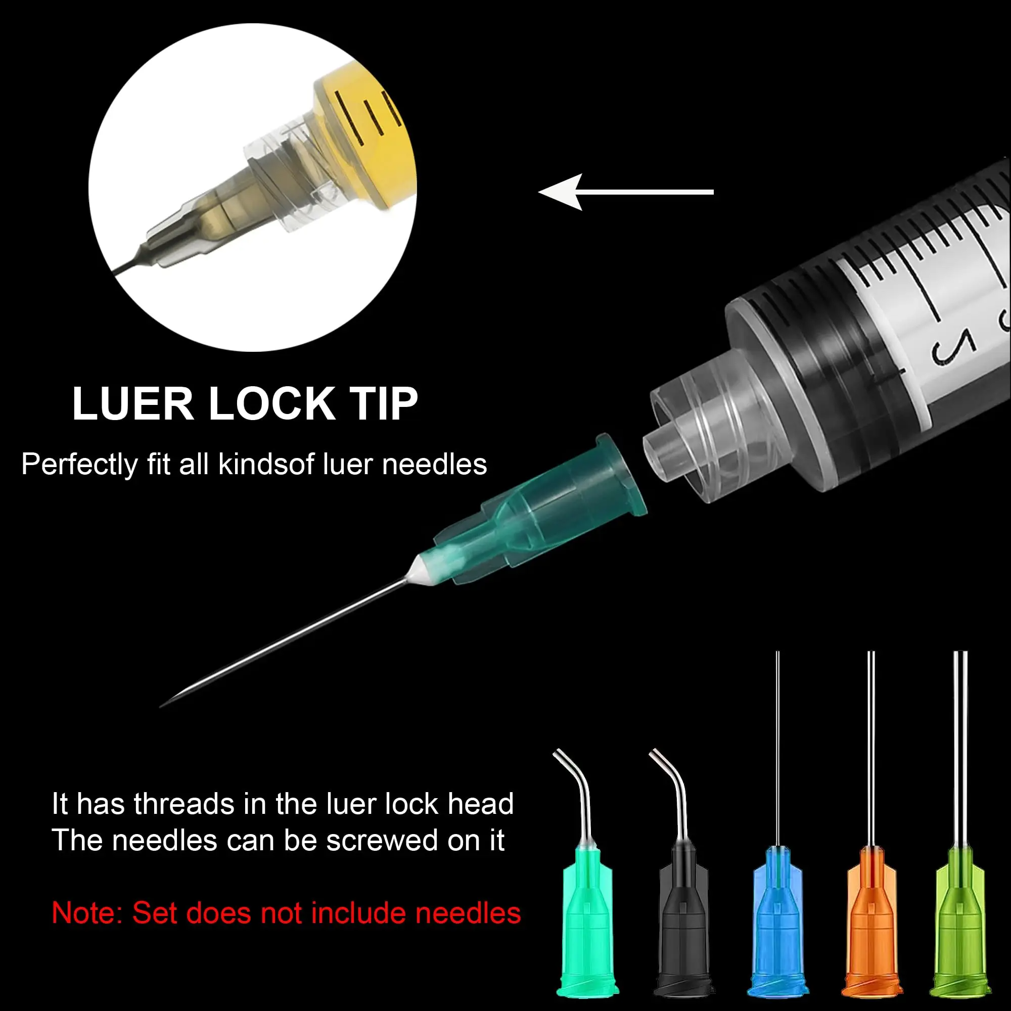 5-20Pcs 60ml Luer Lock Syringe - Baby Food Allergy Rash recensie en prijs