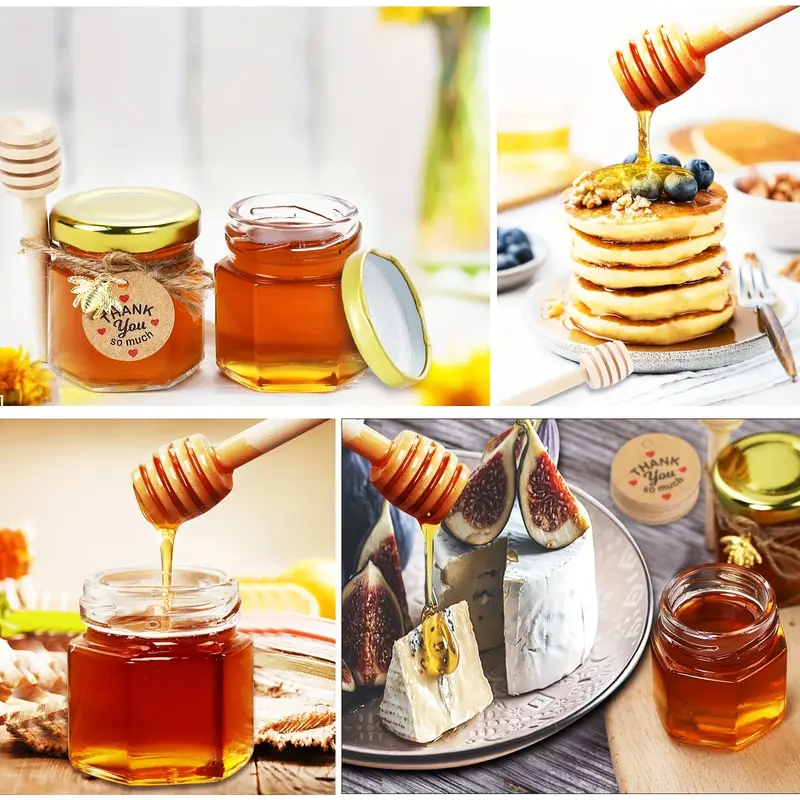 1.5oz, Hexagonal Mini Glass Ho - Baby Food Jars Glass recensie en prijs