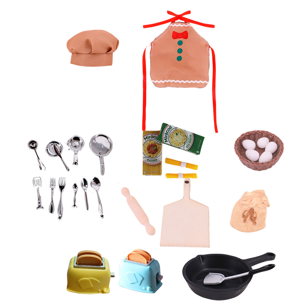 Pop Kitchenware Set Chef Hat A - Baby Food Doll recensie en prijs